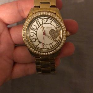 Betsy Johnson Gold Watch